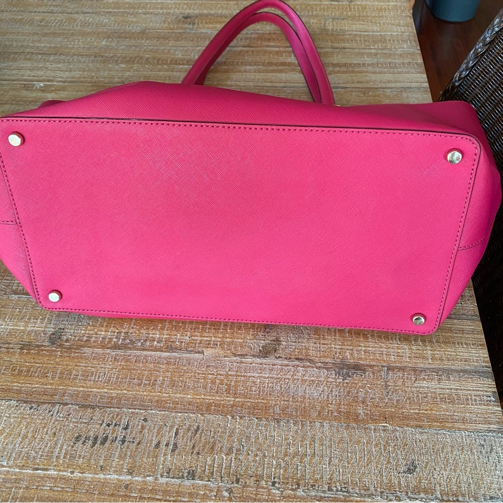 KATE SPADE ♠️ Pink Saffiano Leather Tote - Picture 7 of 7
